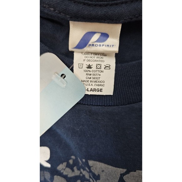 ProSpirit Boys Sz XL 16/18 Blue soccer Graphic Long Sleeve Tee NWT - Picture 6 of 6